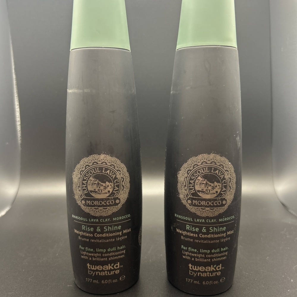 2‎ Tweak'd by Nature Rise & Shine Weightless Conditioning Mist 6 oz New No Pump